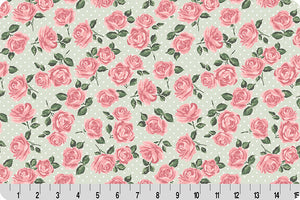 Shannon Fabrics Quilting Cuddle, Quilting Cuddle, Cottage Rose Lane Briar Meadow