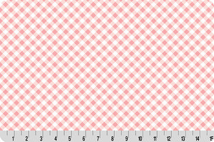 Shannon Fabrics Quilting Cuddle, Quilting Cuddle, Cottage Rose Lane Gingham, Seashell Gingham