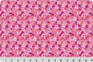 Quilting Cuddle Wanderlust Daisies Pink, Quilting Cuddle, Wanderlust Daisies Pink, Shannon Fabrics Quilting Cuddle