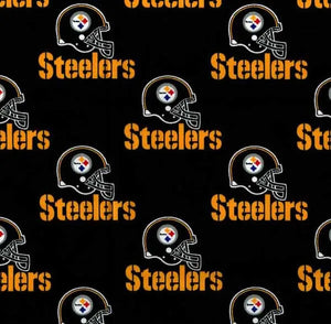 STEELERS COTTON FABRIC, NFL FABRIC, NFL COTTON FABRIC, NFL STEELERS FABRIC, STEELERS COTTON
