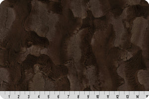 CHOCOLATE HIDE, CHOCOLATE MINKY, CHOCOLATE LUXE HIDE, CHOCOLATE MINKY FABRIC, SHANNON FABRICS CHOCOLATE HIDE, SHANNON FABRICS HIDE