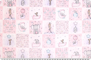 sweet dreams minky, sweet dreams cuddle, baby girl minky fabric, baby girl blanket, baby girl cuddle fabric, shannon fabrics minky, shannon fabrics cuddle